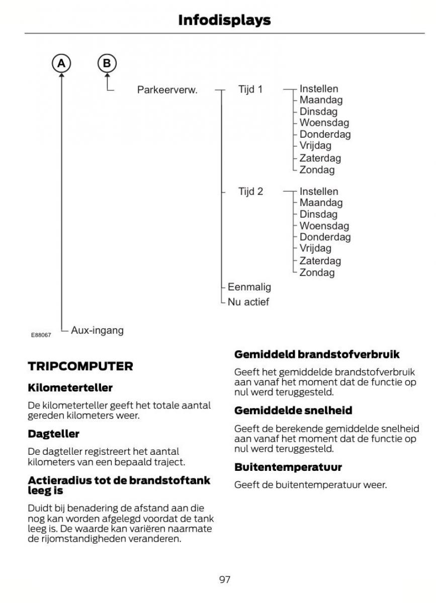 Ford Mondeo MKIV MK4 handleiding / page 100