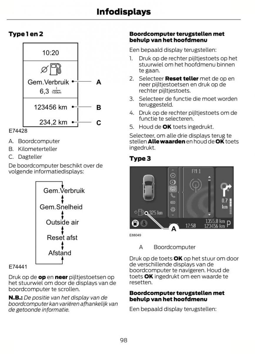 Ford Mondeo MKIV MK4 handleiding / page 101