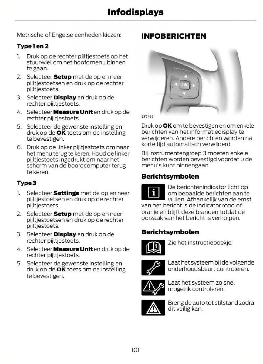 Ford Mondeo MKIV MK4 handleiding / page 104