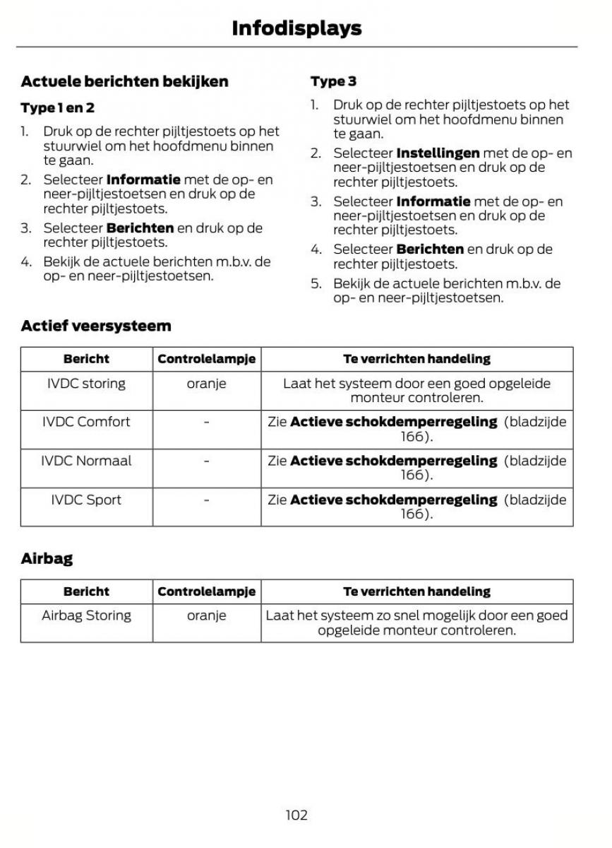 Ford Mondeo MKIV MK4 handleiding / page 105