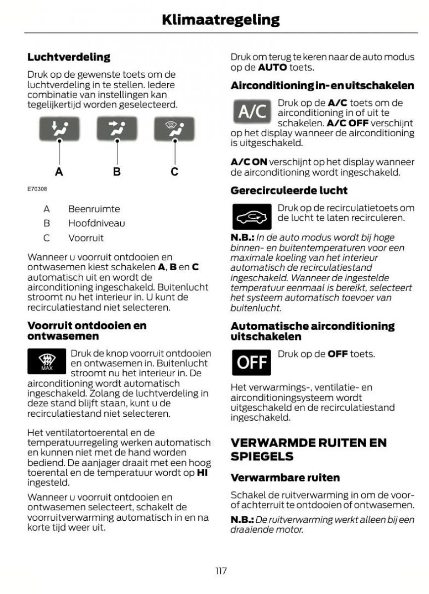 Ford Mondeo MKIV MK4 handleiding / page 120