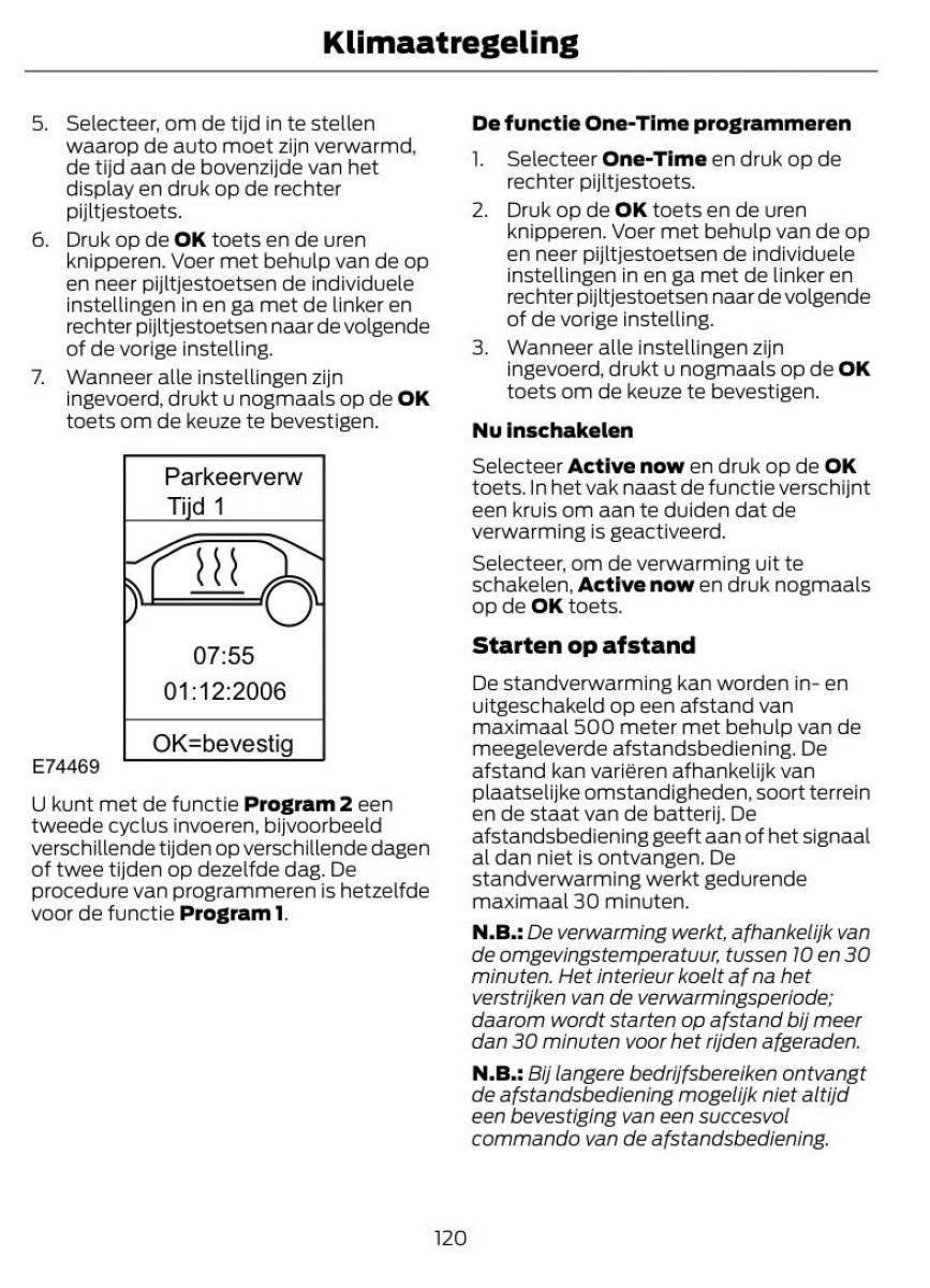 Ford Mondeo MKIV MK4 handleiding / page 123