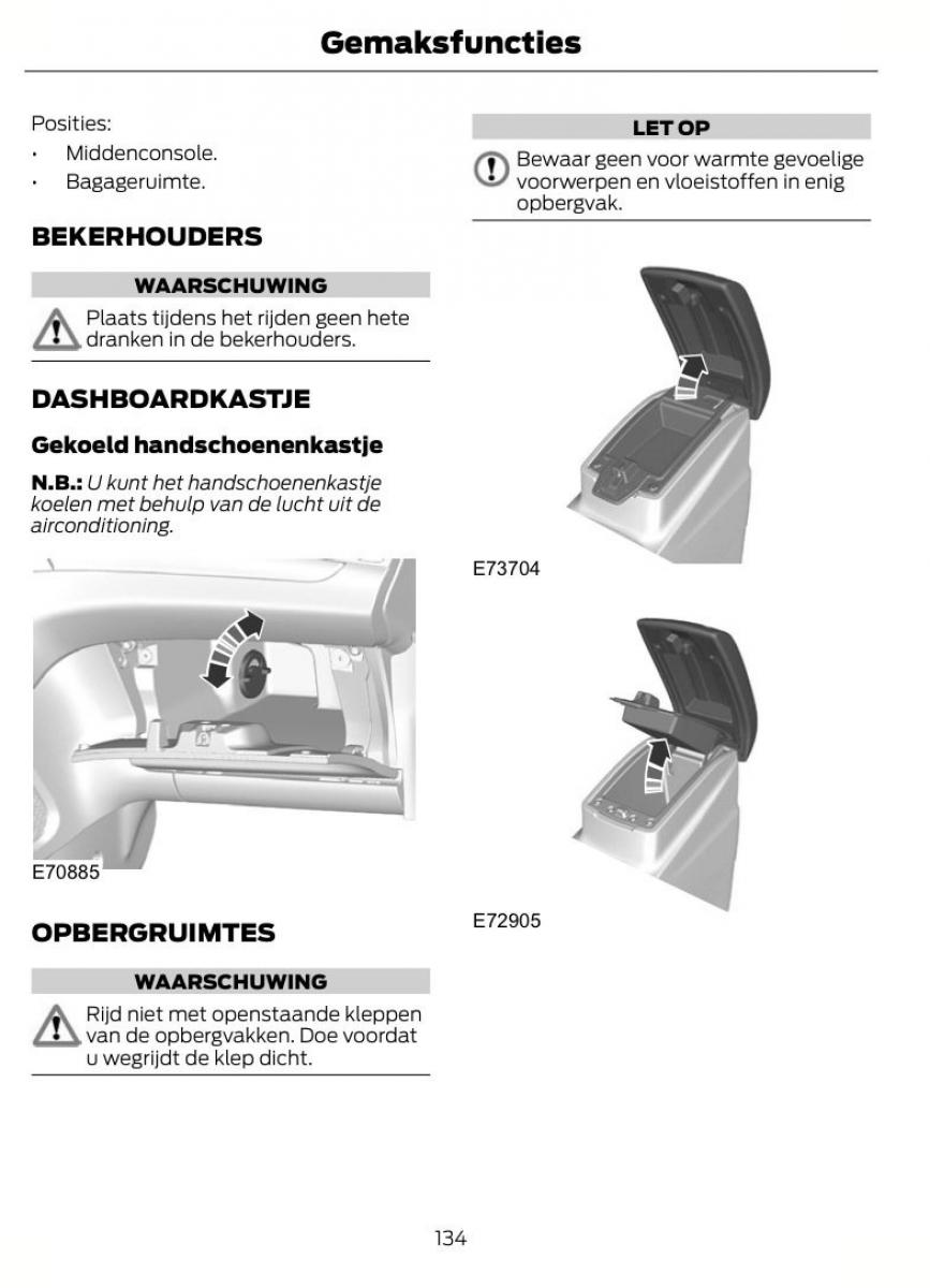 Ford Mondeo MKIV MK4 handleiding / page 137