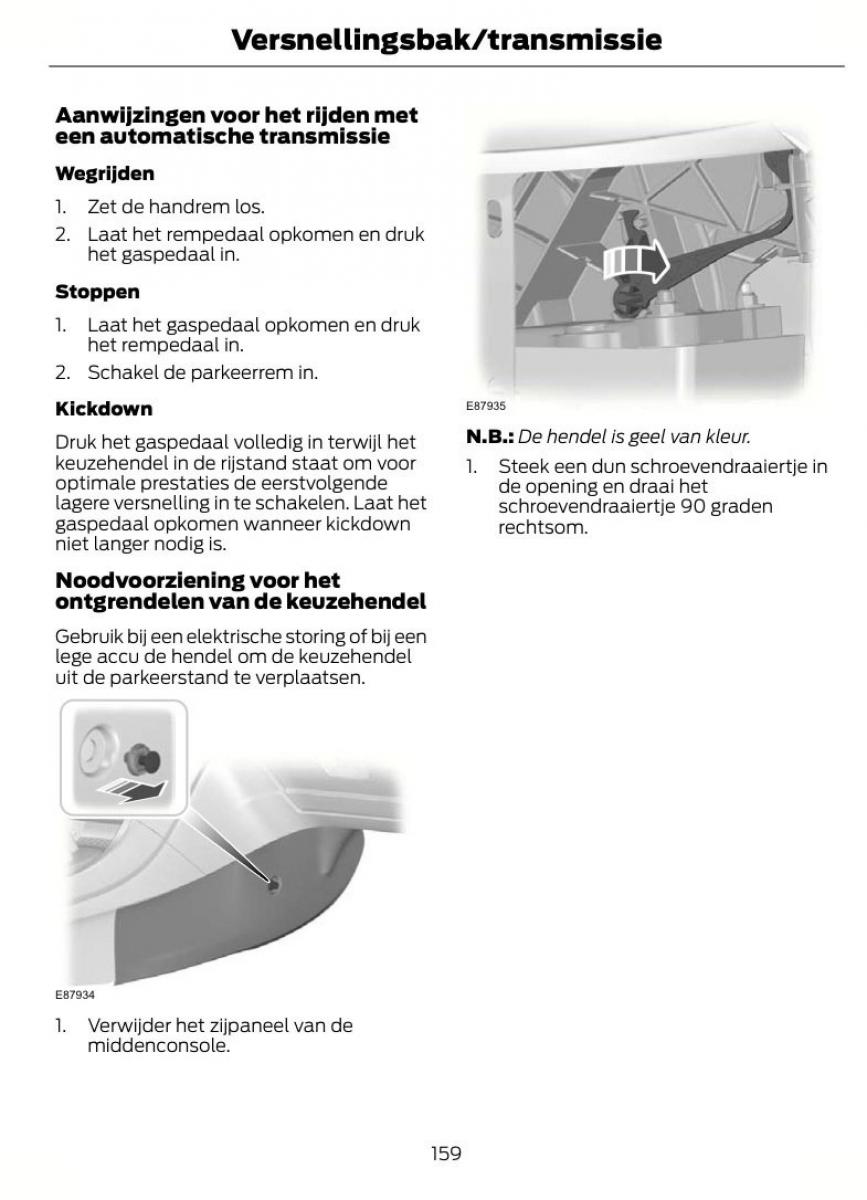 Ford Mondeo MKIV MK4 handleiding / page 162