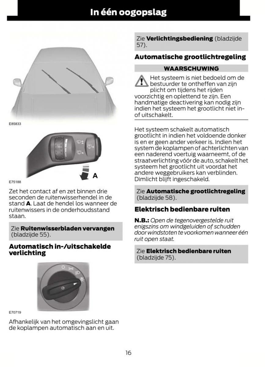 Ford Mondeo MKIV MK4 handleiding / page 19