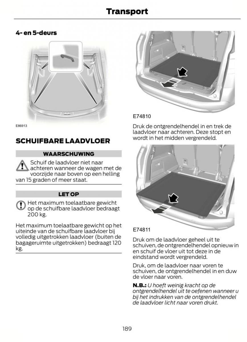 Ford Mondeo MKIV MK4 handleiding / page 192