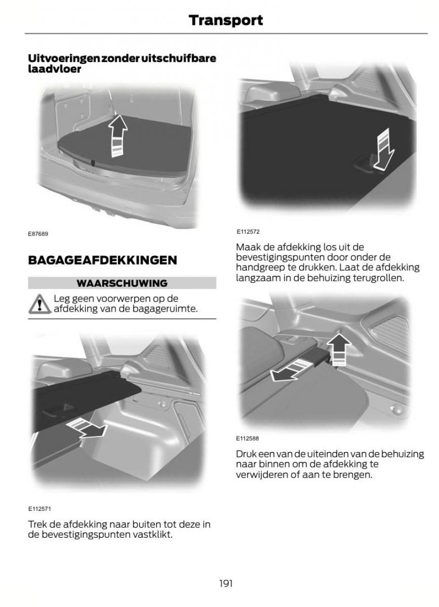 Ford Mondeo MKIV MK4 handleiding / page 194