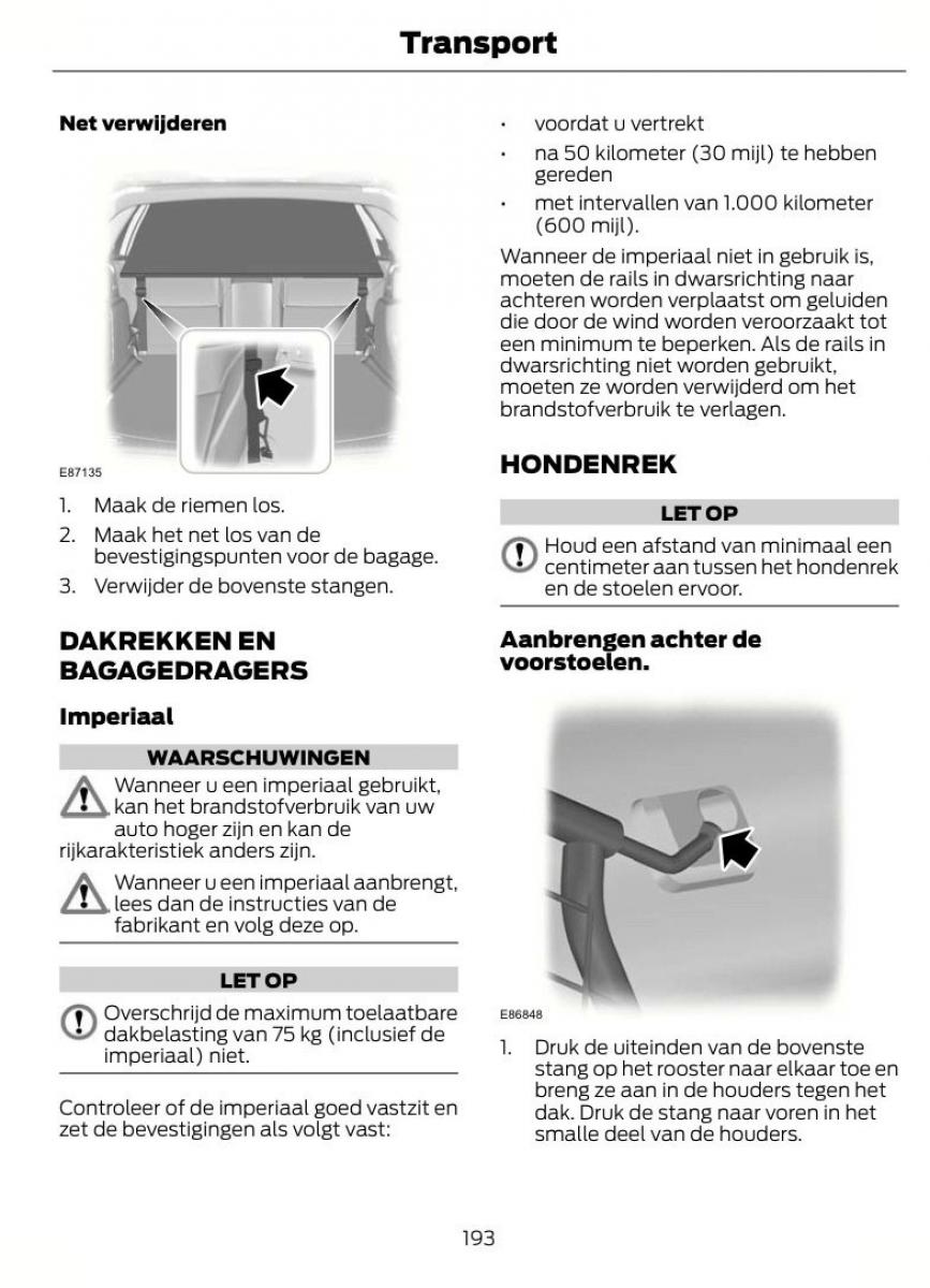 Ford Mondeo MKIV MK4 handleiding / page 196