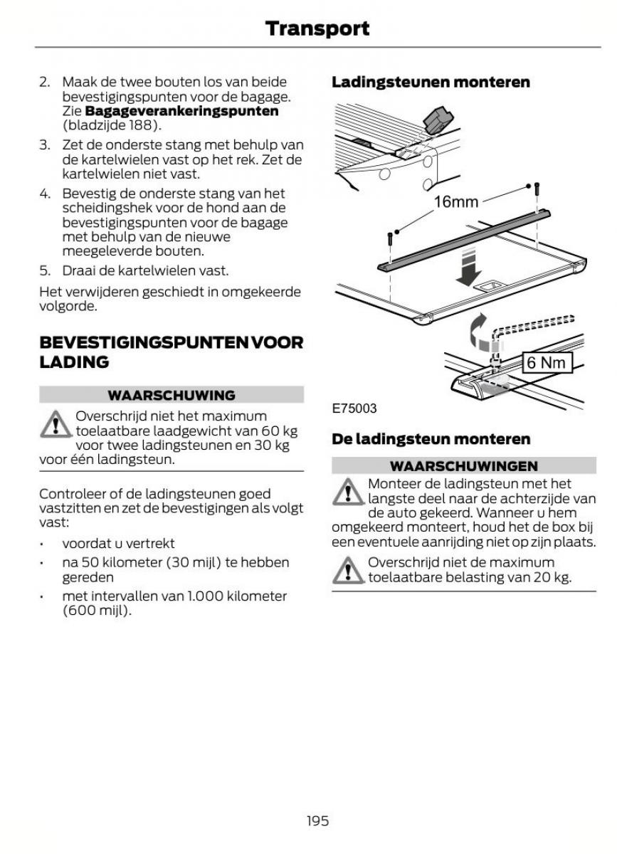 Ford Mondeo MKIV MK4 handleiding / page 198