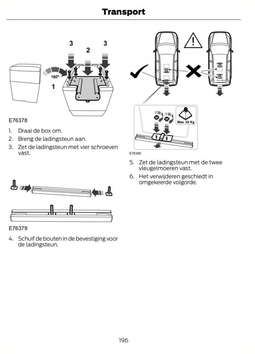 Ford Mondeo MKIV MK4 handleiding / page 199