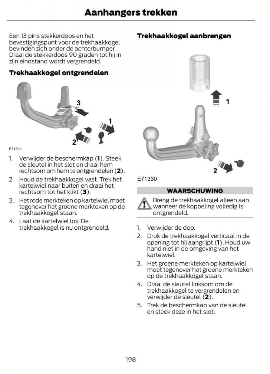 Ford Mondeo MKIV MK4 handleiding / page 201