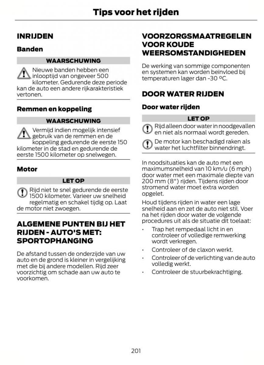 Ford Mondeo MKIV MK4 handleiding / page 204