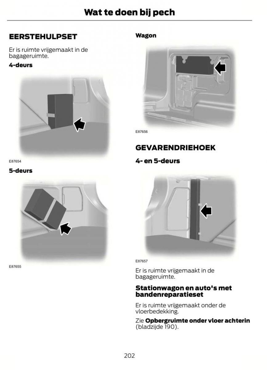 Ford Mondeo MKIV MK4 handleiding / page 205