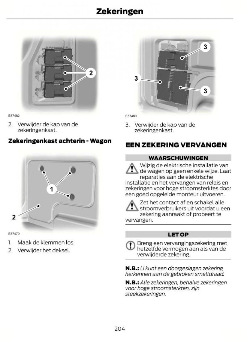 Ford Mondeo MKIV MK4 handleiding / page 207