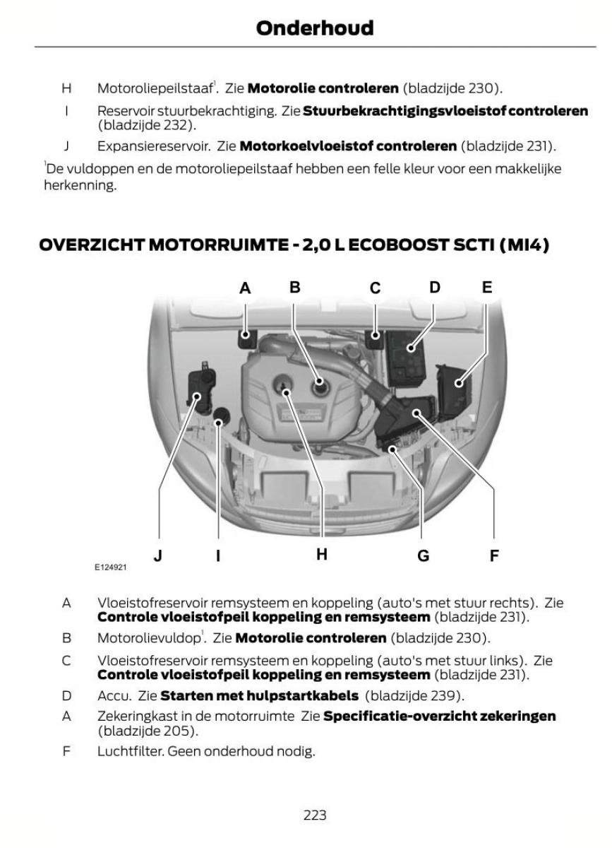 Ford Mondeo MKIV MK4 handleiding / page 226