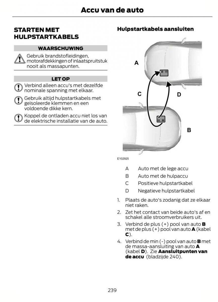 Ford Mondeo MKIV MK4 handleiding / page 242