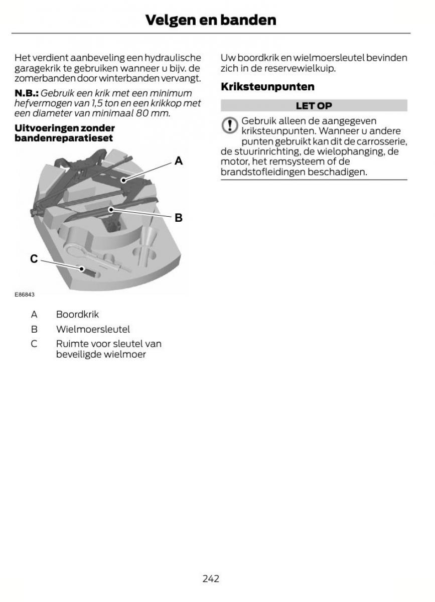 Ford Mondeo MKIV MK4 handleiding / page 245