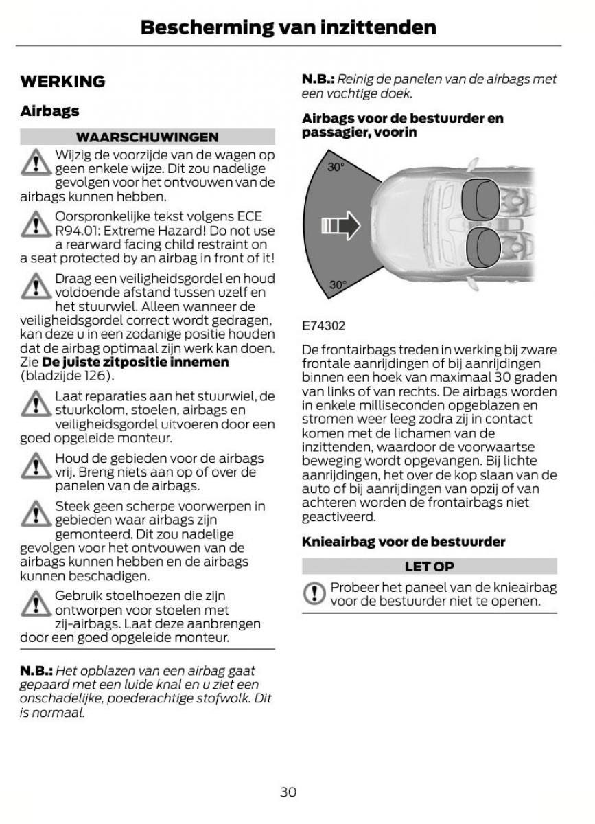 Ford Mondeo MKIV MK4 handleiding / page 33