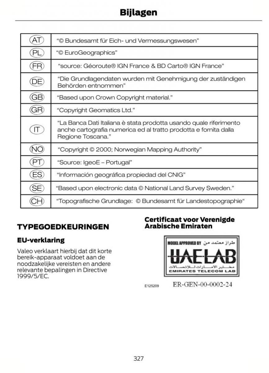 Ford Mondeo MKIV MK4 handleiding / page 330