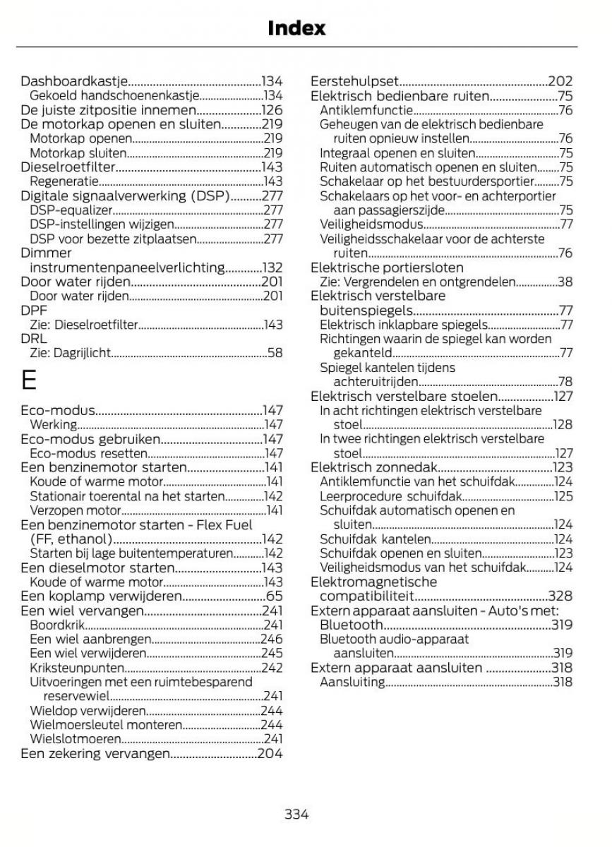 Ford Mondeo MKIV MK4 handleiding / page 337