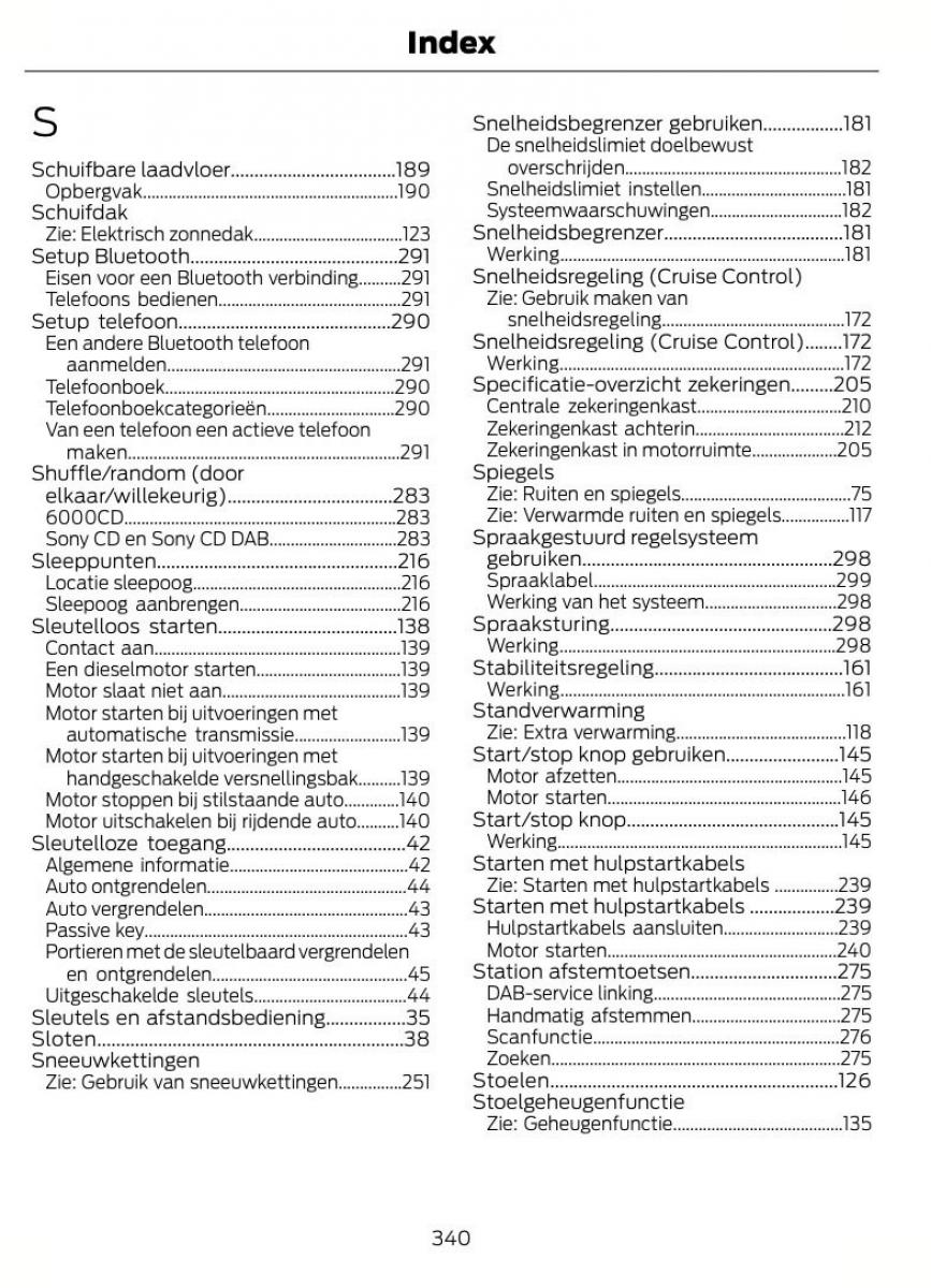 Ford Mondeo MKIV MK4 handleiding / page 343