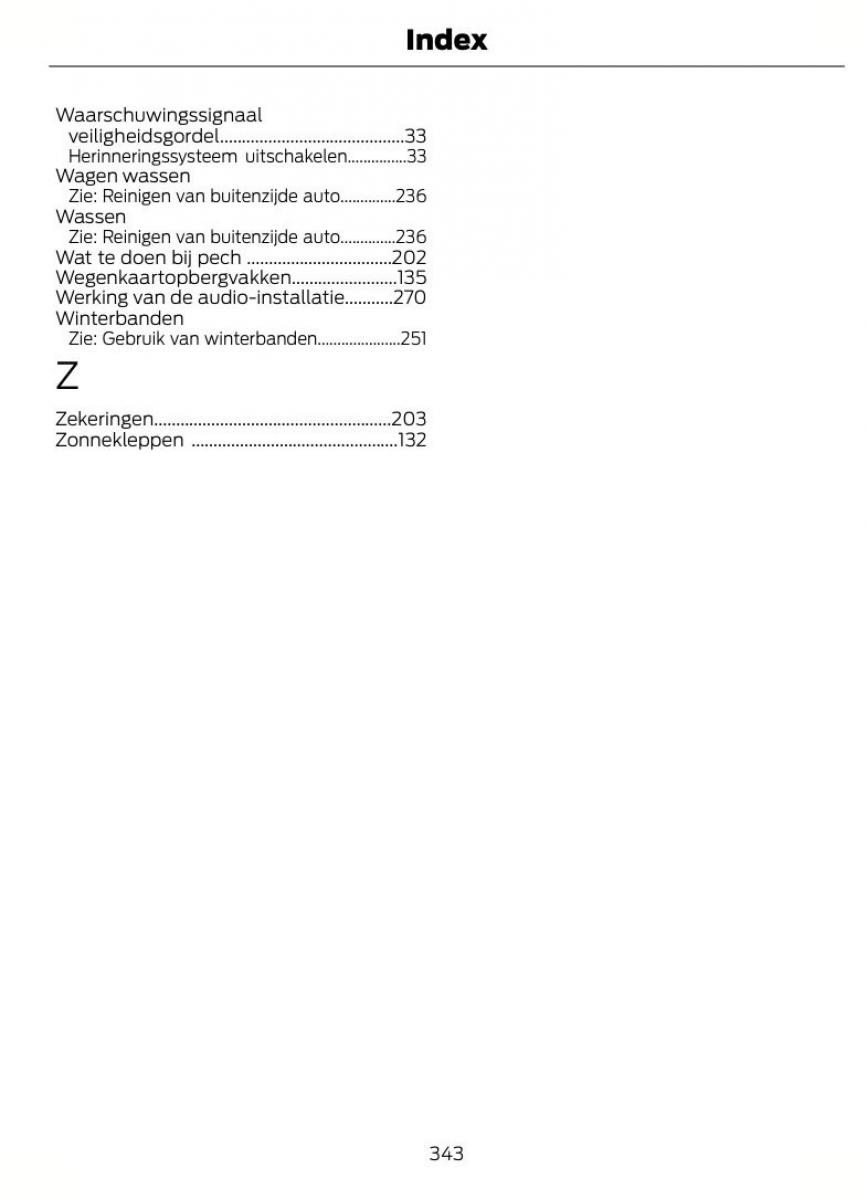 Ford Mondeo MKIV MK4 handleiding / page 346