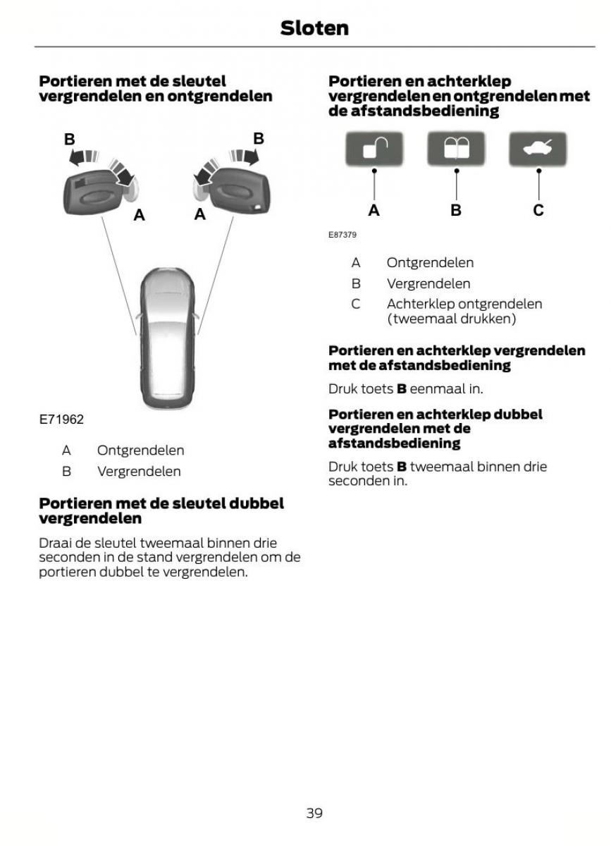 Ford Mondeo MKIV MK4 handleiding / page 42