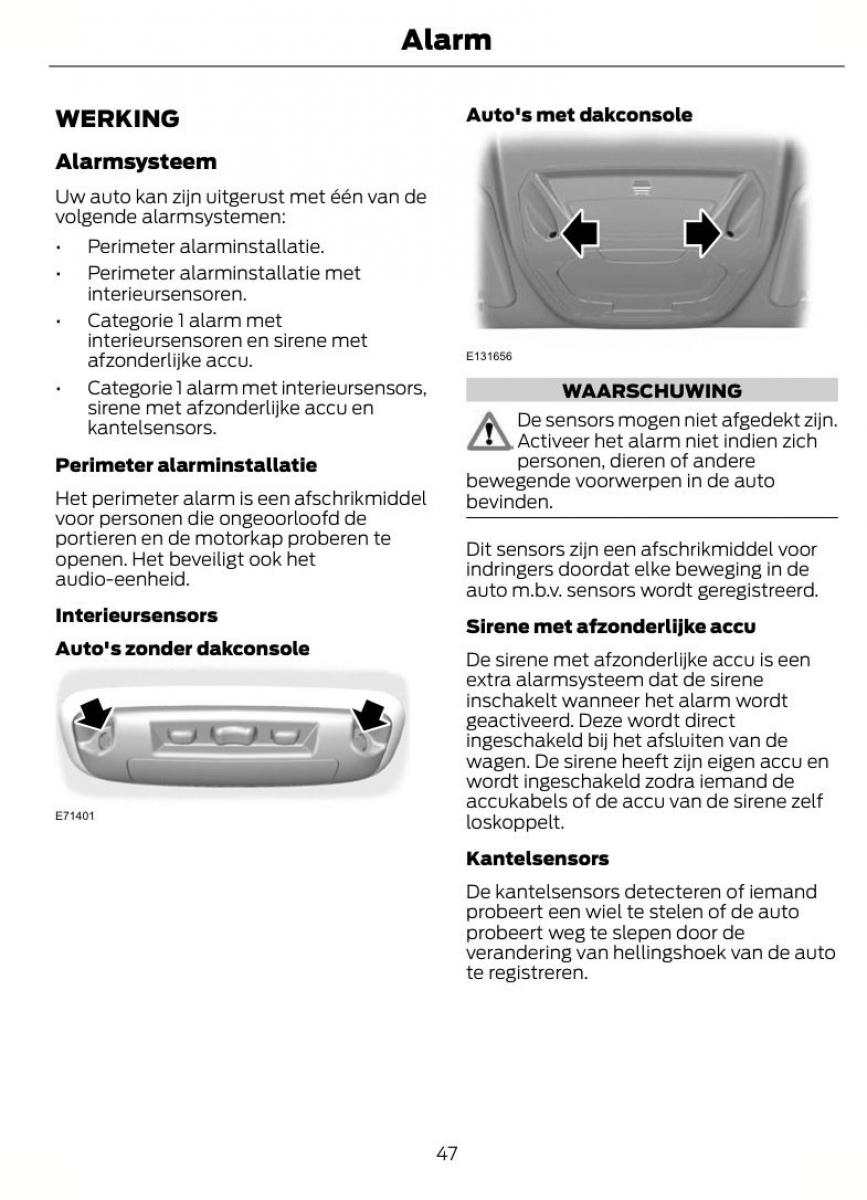 Ford Mondeo MKIV MK4 handleiding / page 50