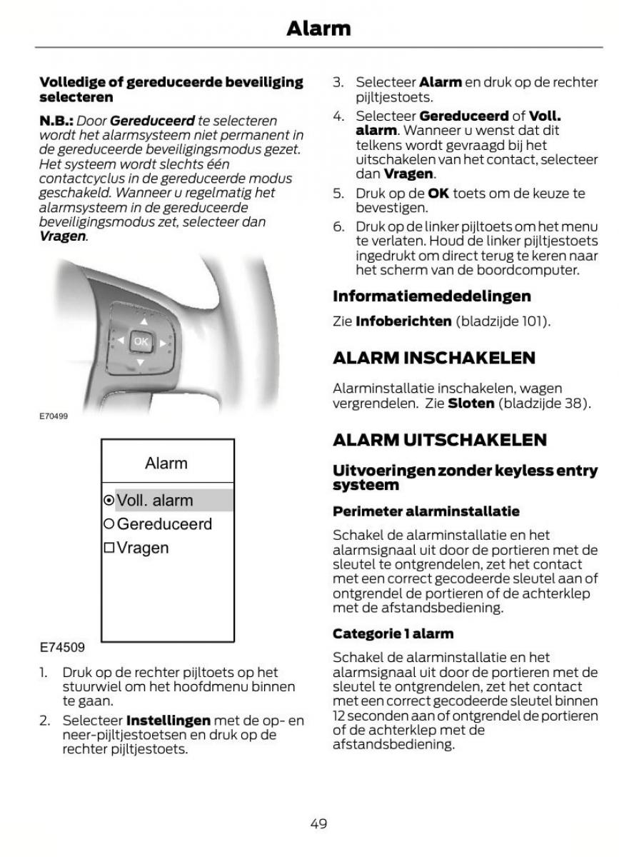 Ford Mondeo MKIV MK4 handleiding / page 52