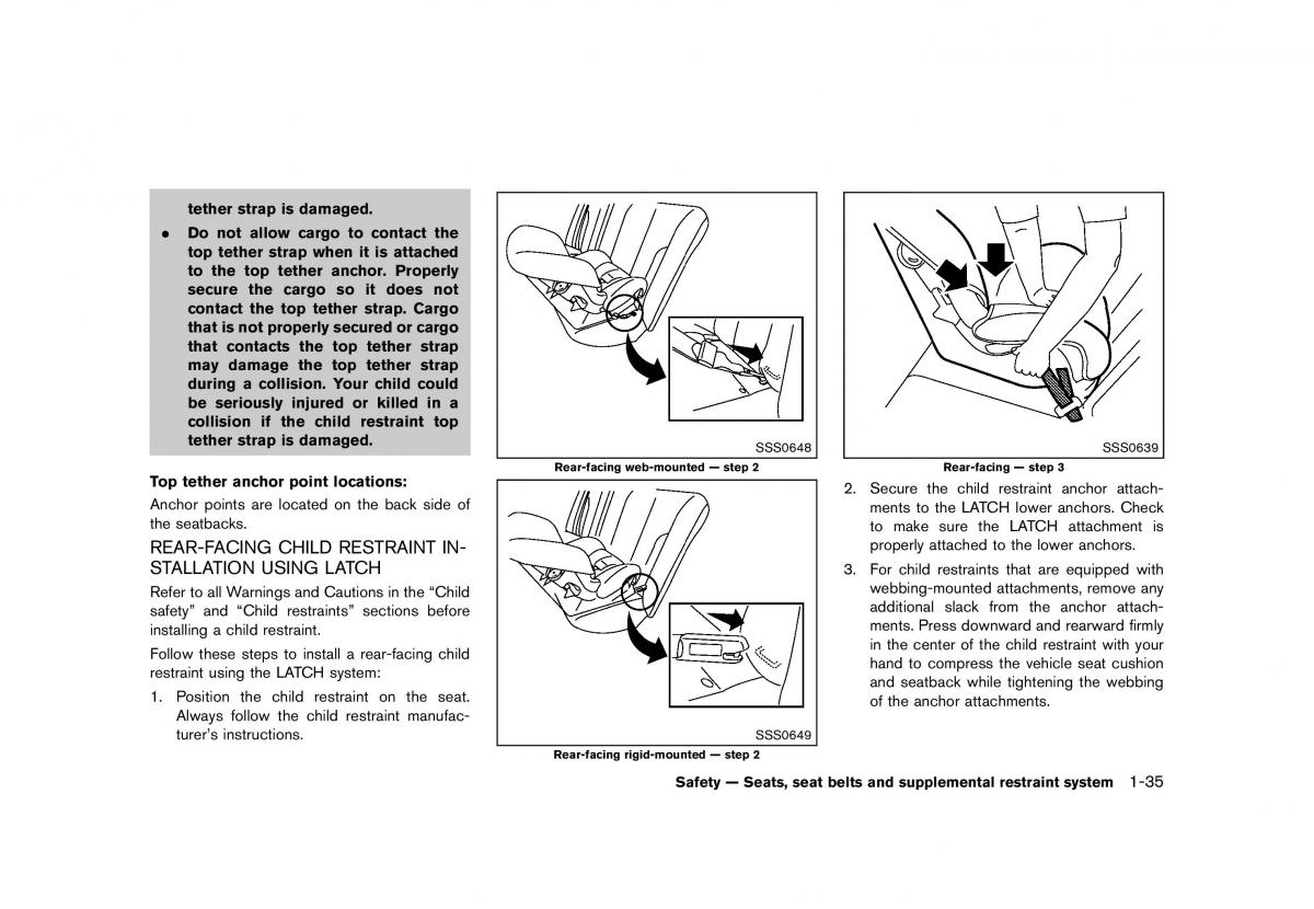 Nissan Murano Z51 owners manual / page 57