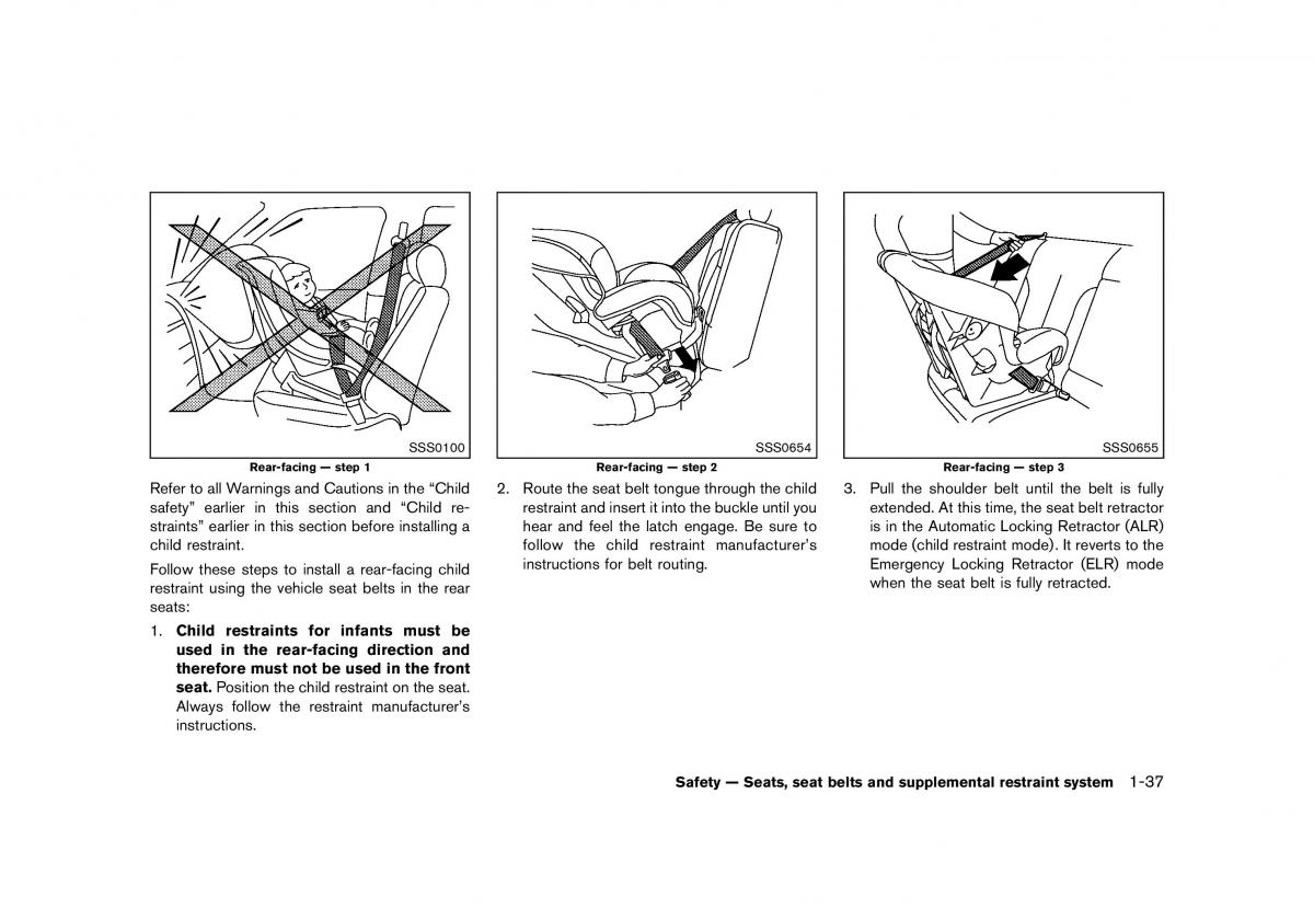 Nissan Murano Z51 owners manual / page 59