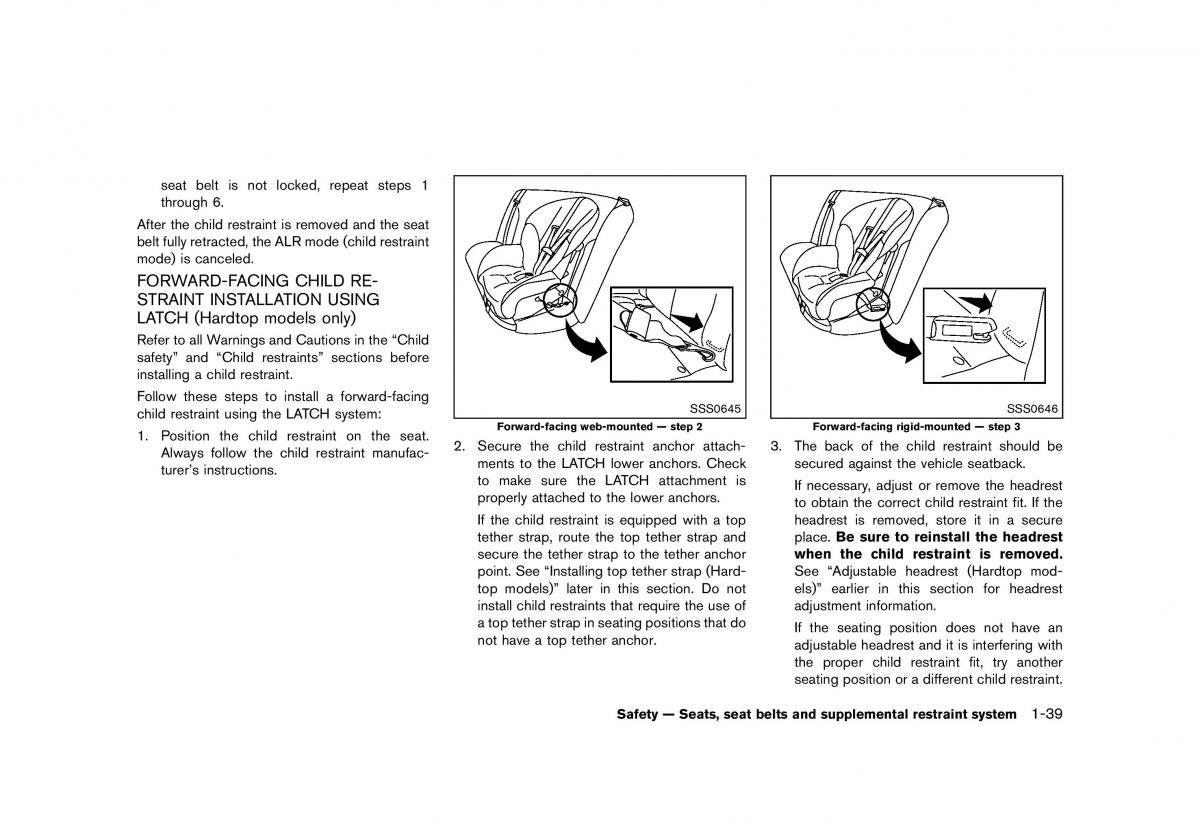 Nissan Murano Z51 owners manual / page 61