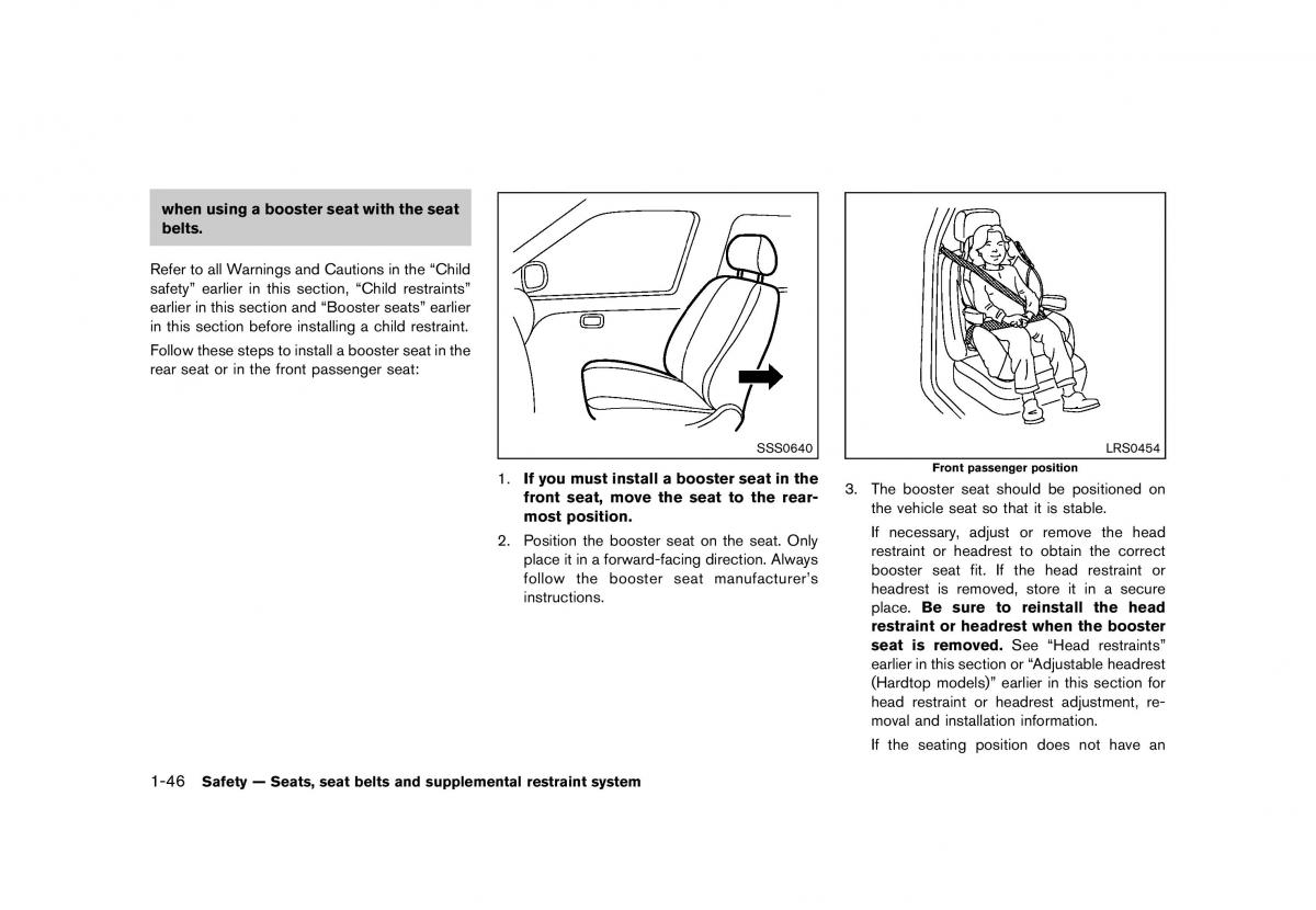 Nissan Murano Z51 owners manual / page 68