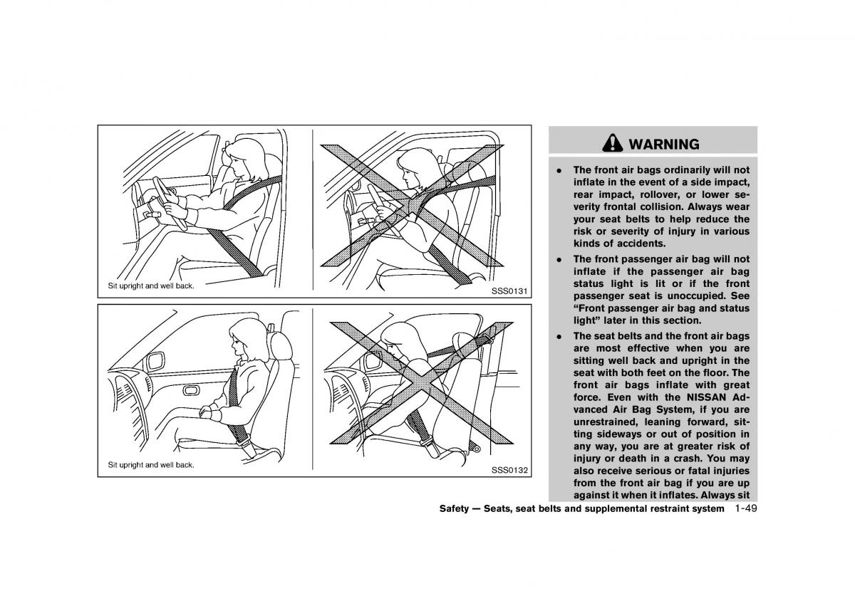 Nissan Murano Z51 owners manual / page 71