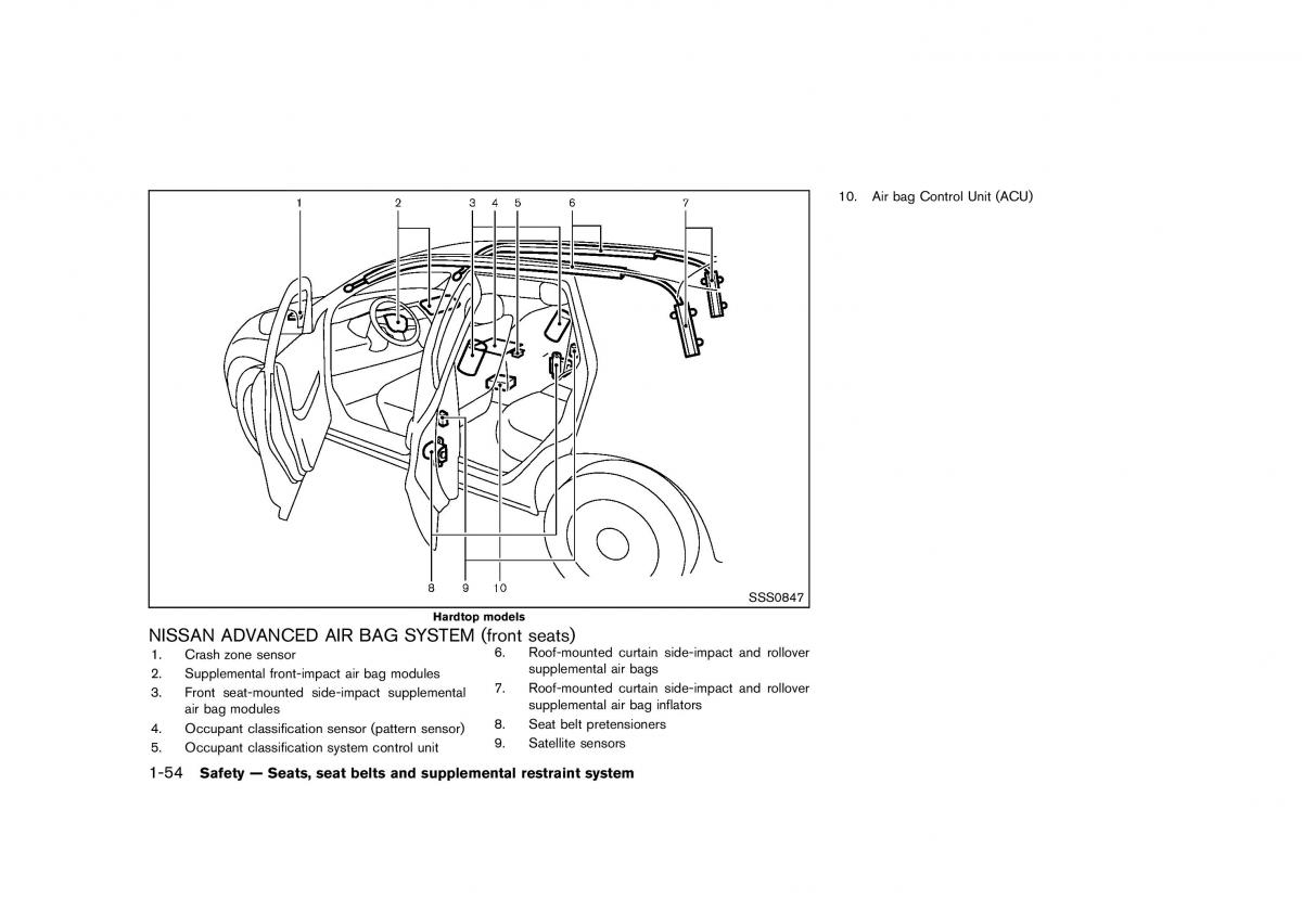 Nissan Murano Z51 owners manual / page 76