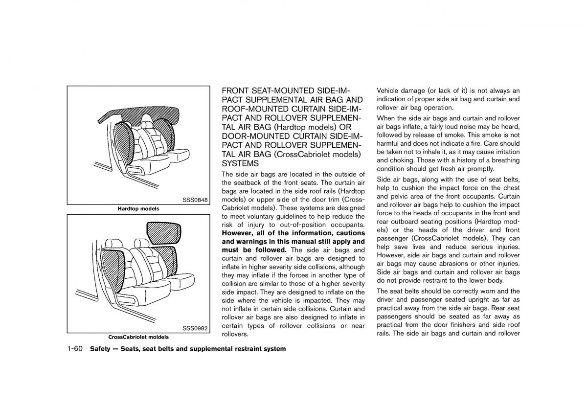 Nissan Murano Z51 owners manual / page 82