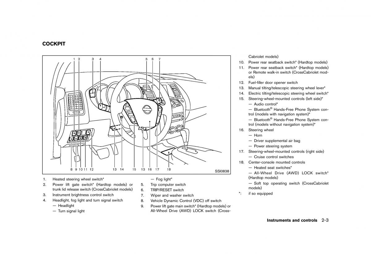 Nissan Murano Z51 owners manual / page 91