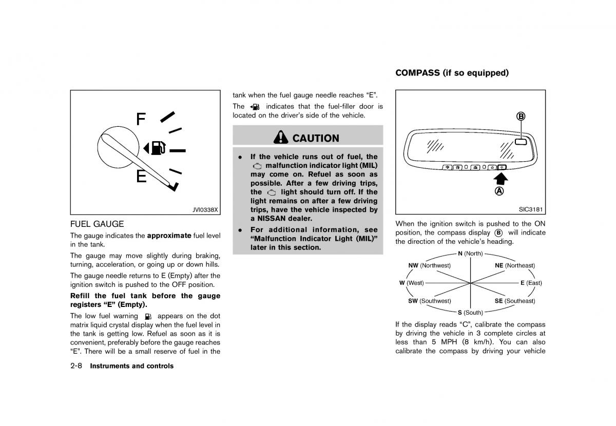 Nissan Murano Z51 owners manual / page 96