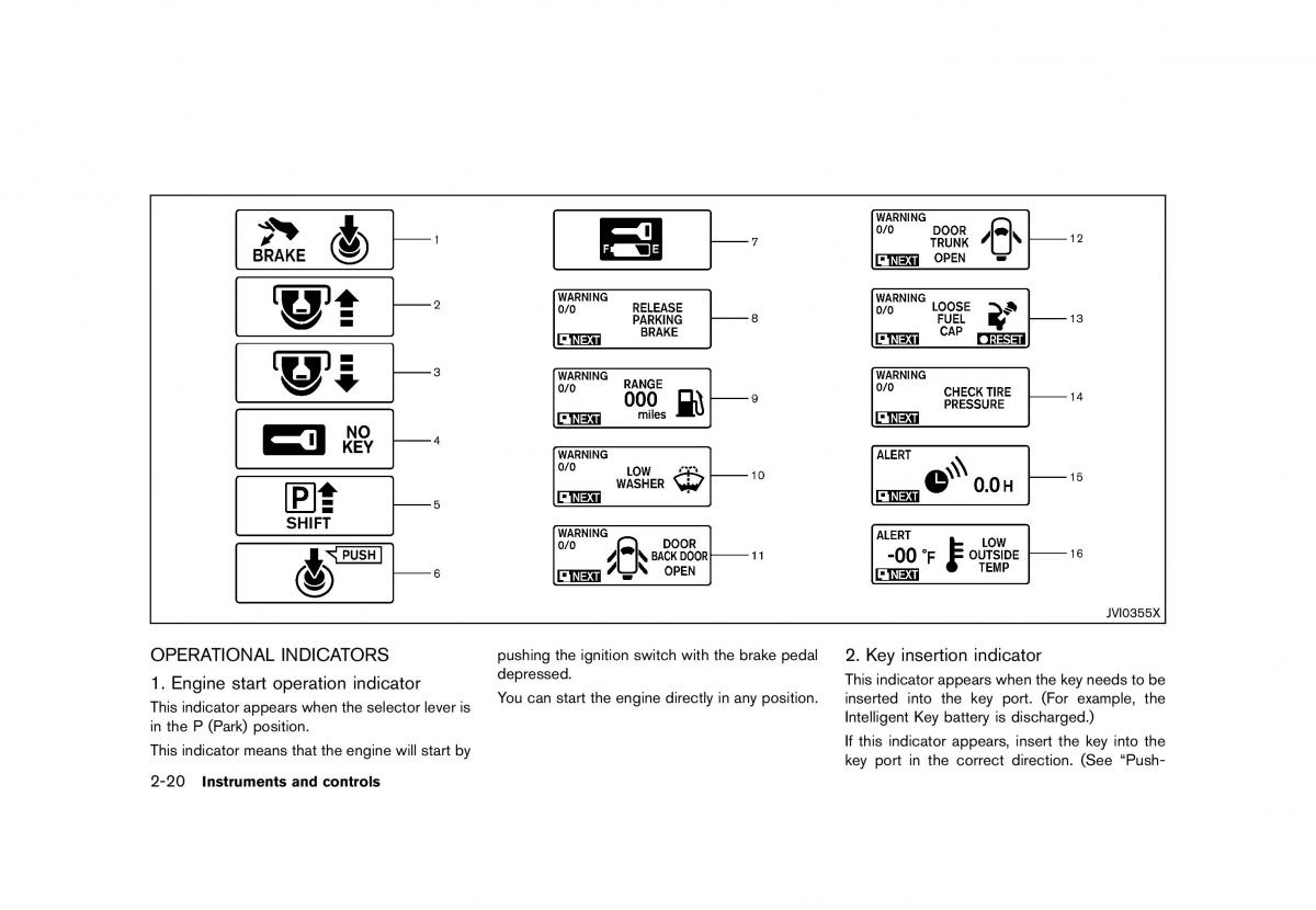 Nissan Murano Z51 owners manual / page 108