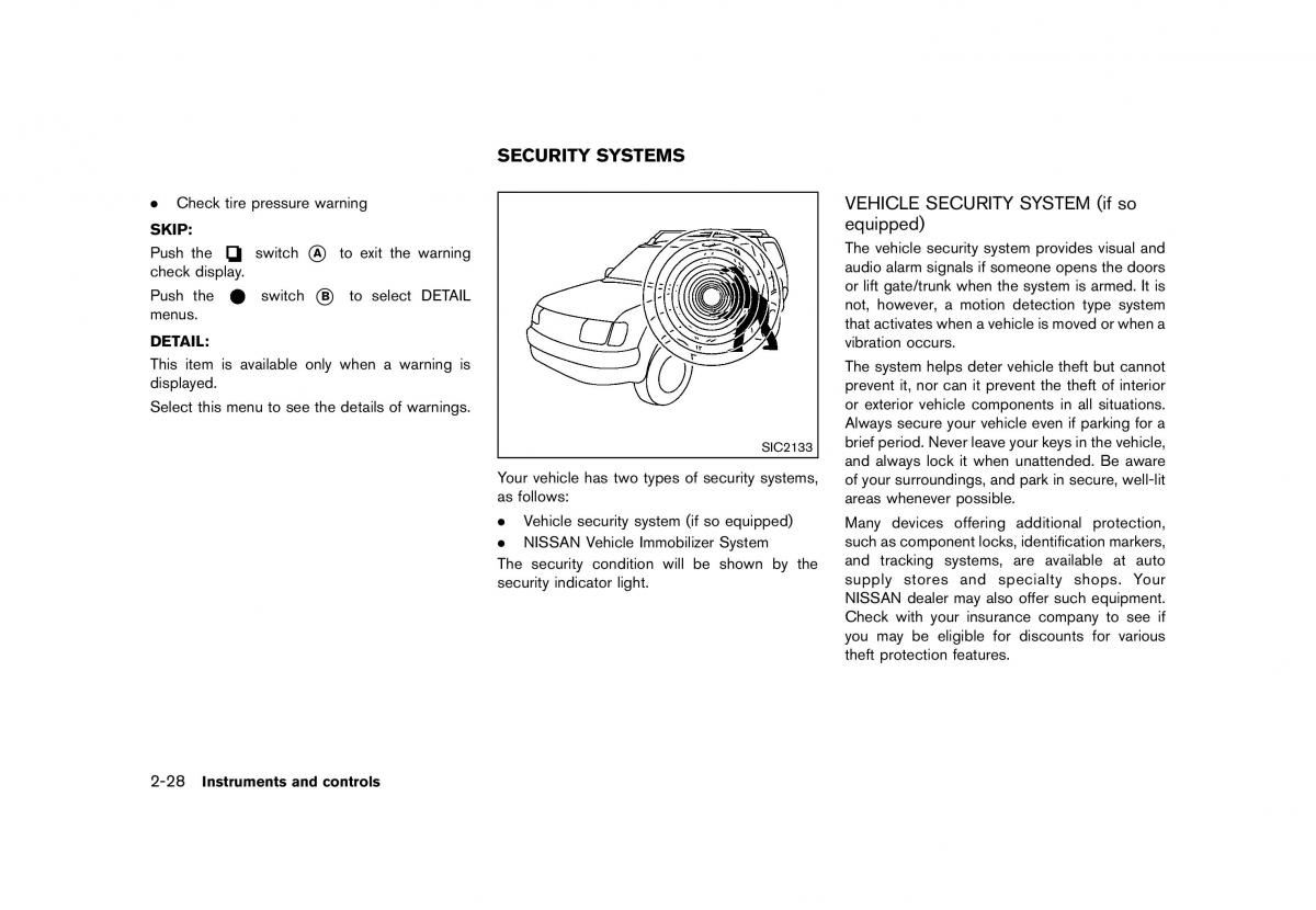 Nissan Murano Z51 owners manual / page 116