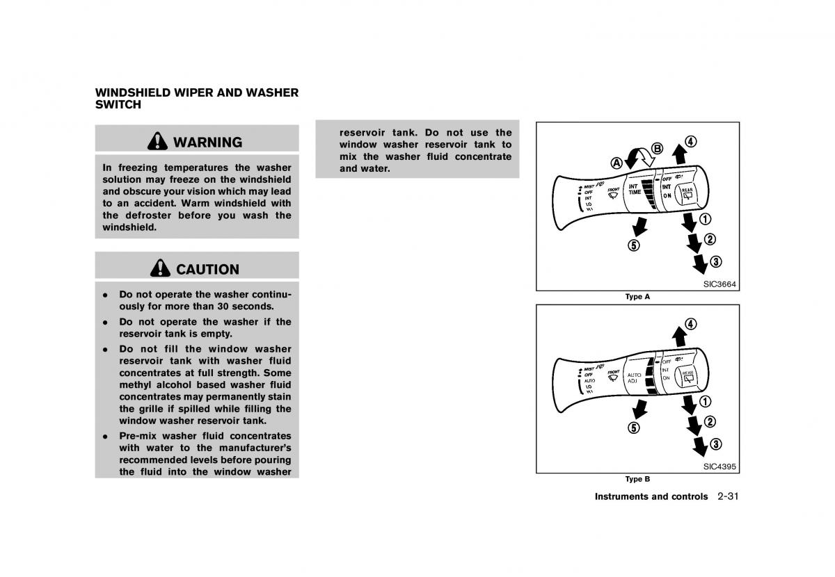 Nissan Murano Z51 owners manual / page 119