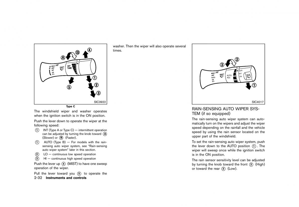 Nissan Murano Z51 owners manual / page 120