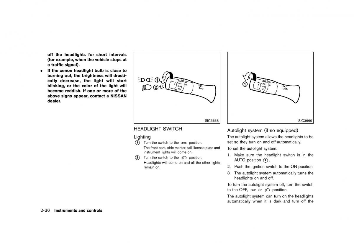 Nissan Murano Z51 owners manual / page 124