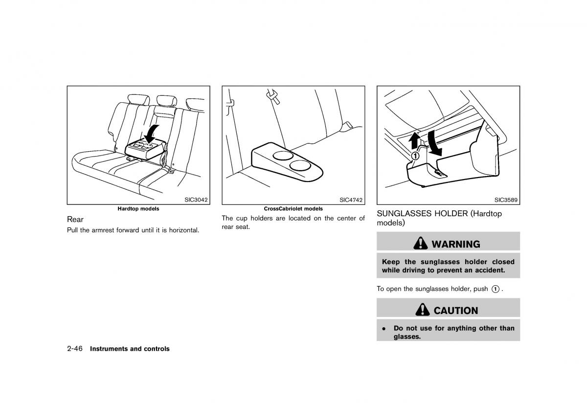 Nissan Murano Z51 owners manual / page 134