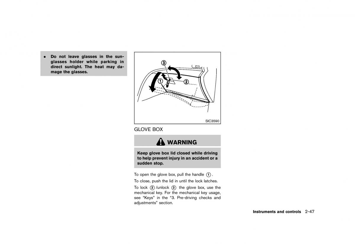 Nissan Murano Z51 owners manual / page 135