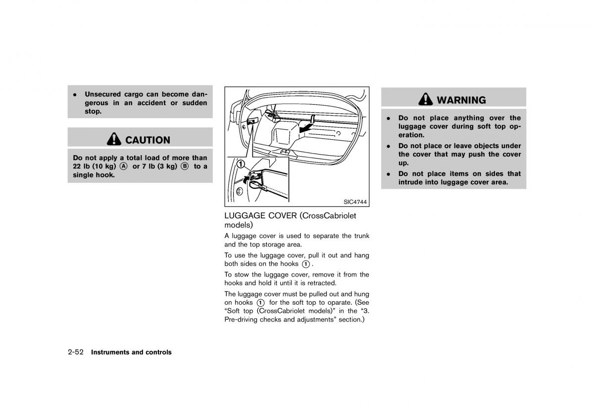 Nissan Murano Z51 owners manual / page 140