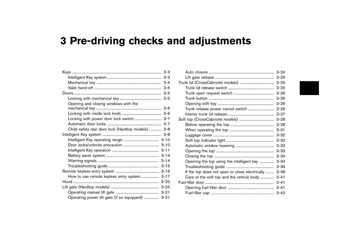 Nissan Murano Z51 owners manual / page 155