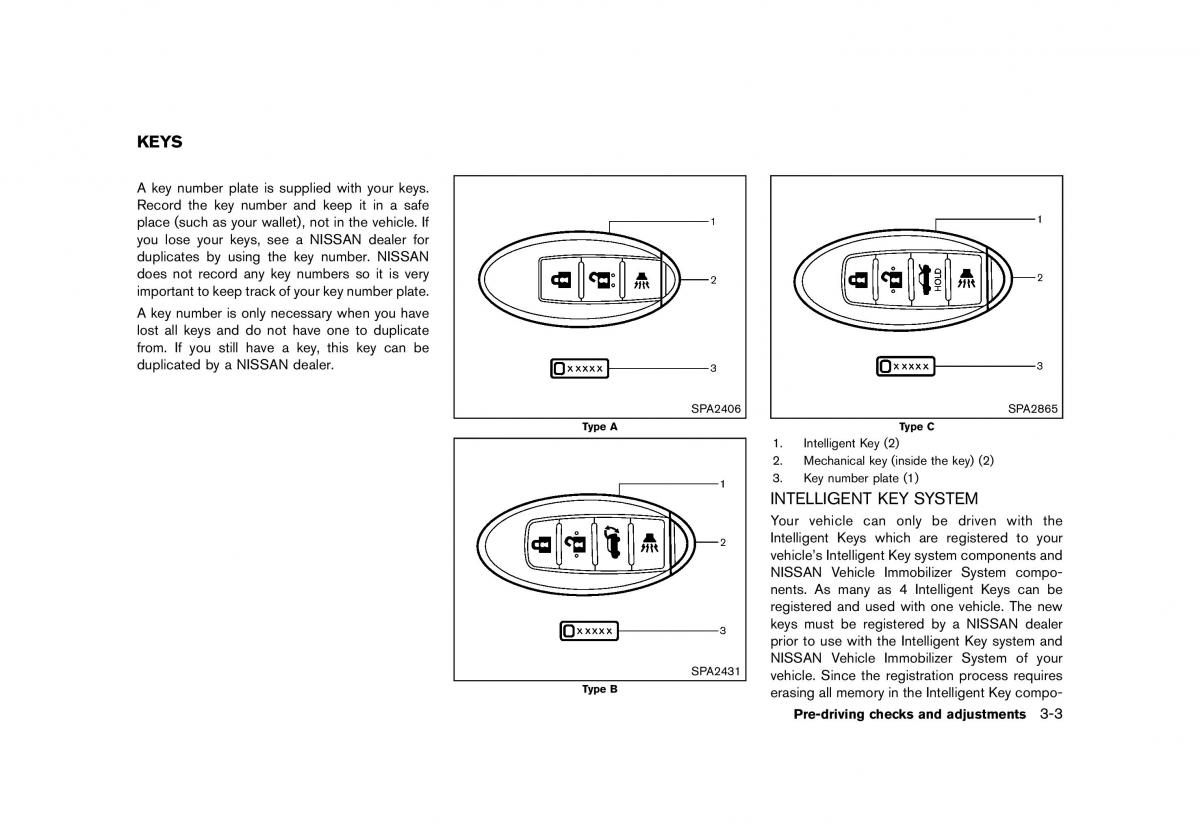 Nissan Murano Z51 owners manual / page 157