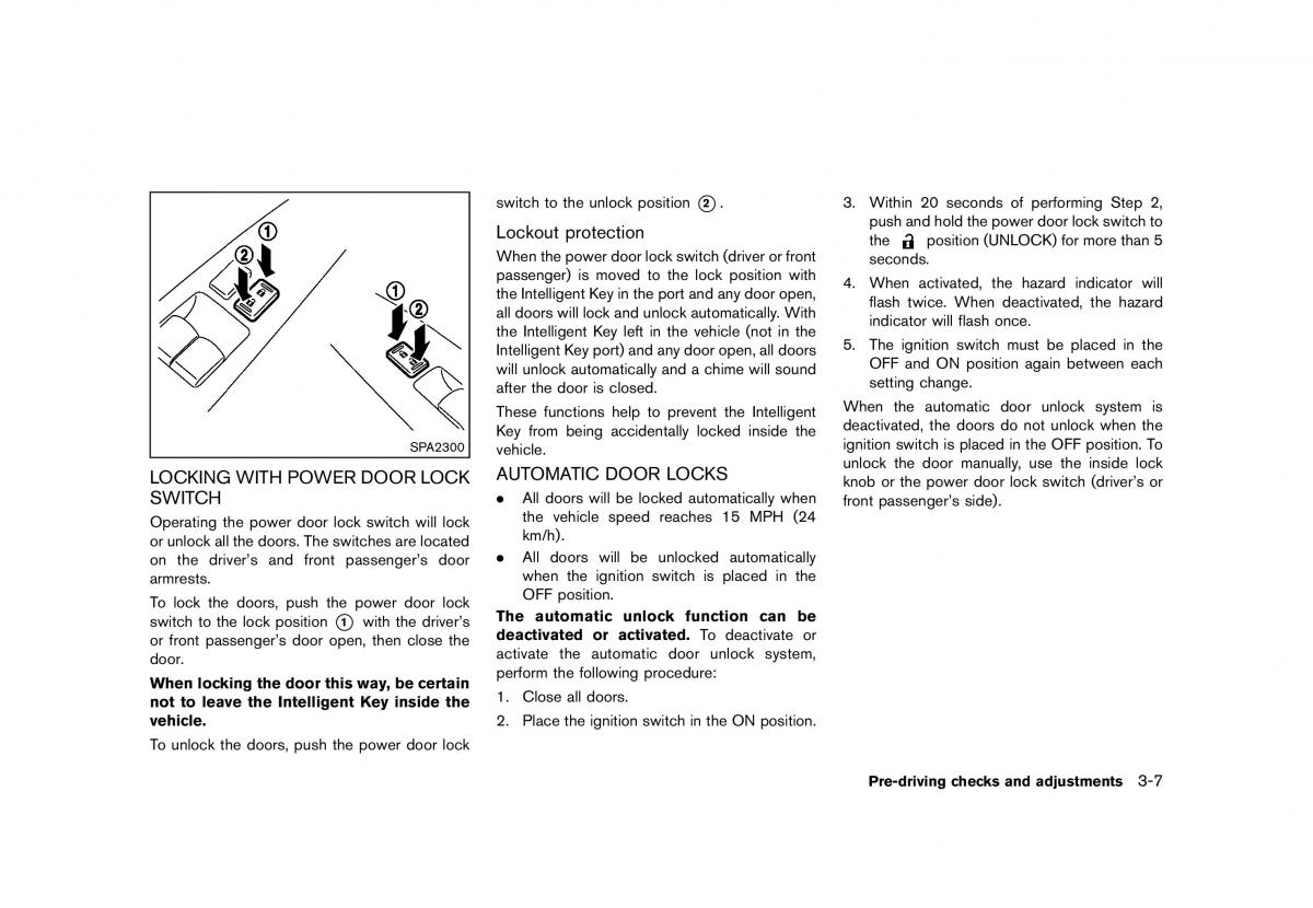 Nissan Murano Z51 owners manual / page 161