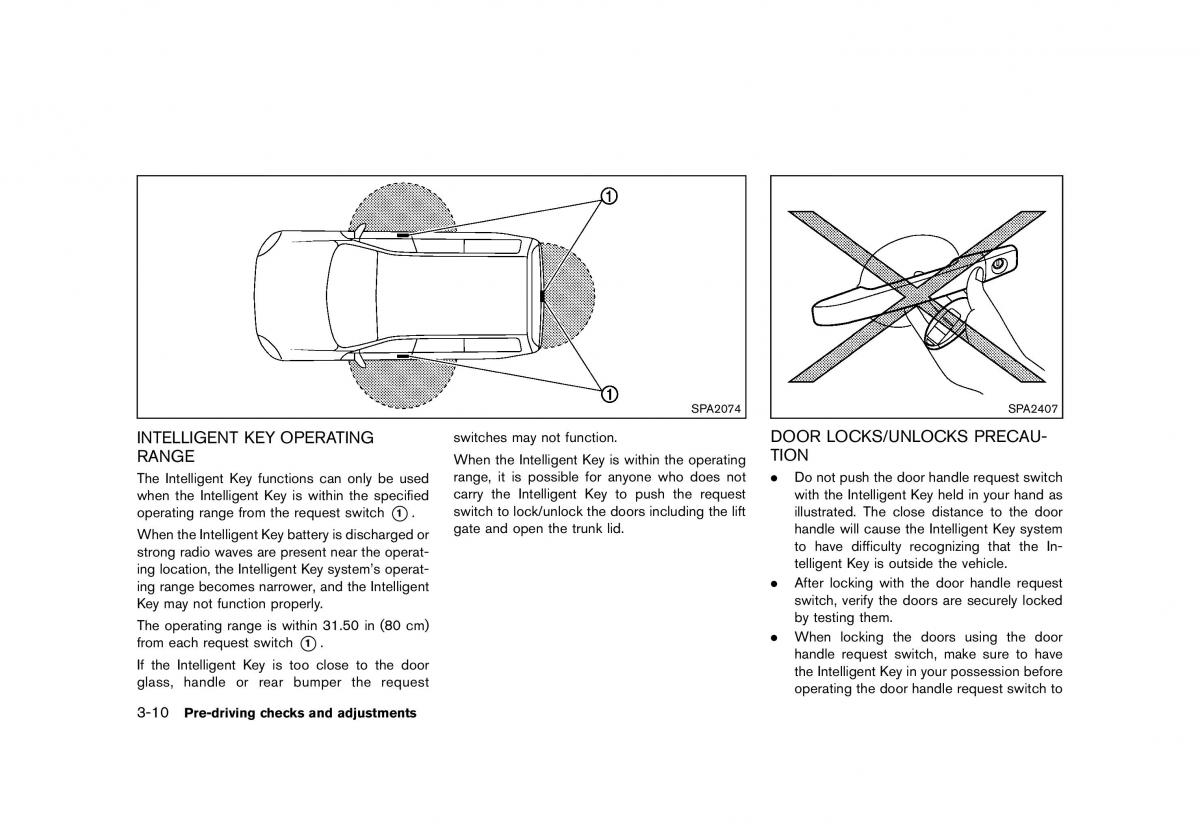 Nissan Murano Z51 owners manual / page 164